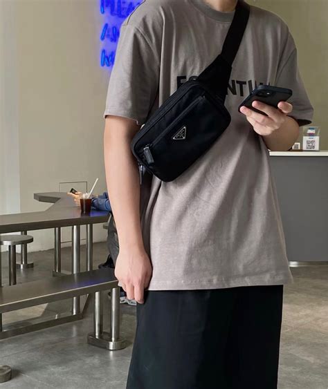 prada belt bag used